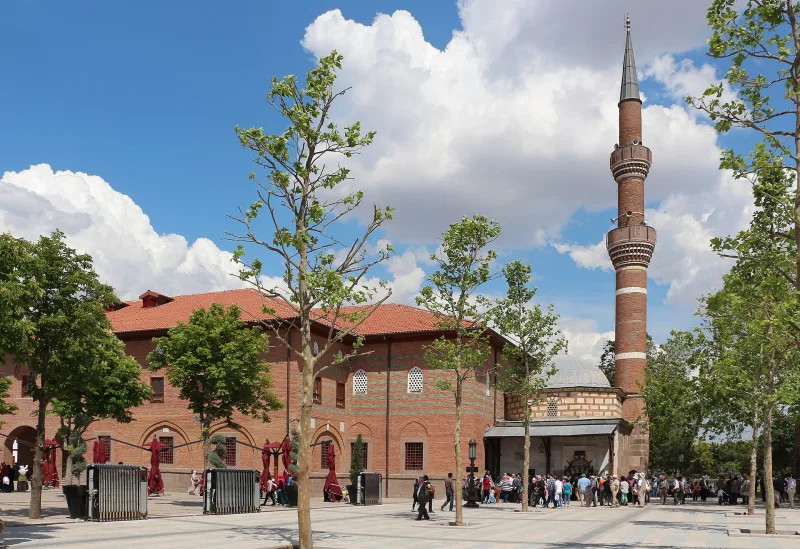 La mosquée Hacı Bayram à Ankara — un lieu saint et un türbe du XVe siècle